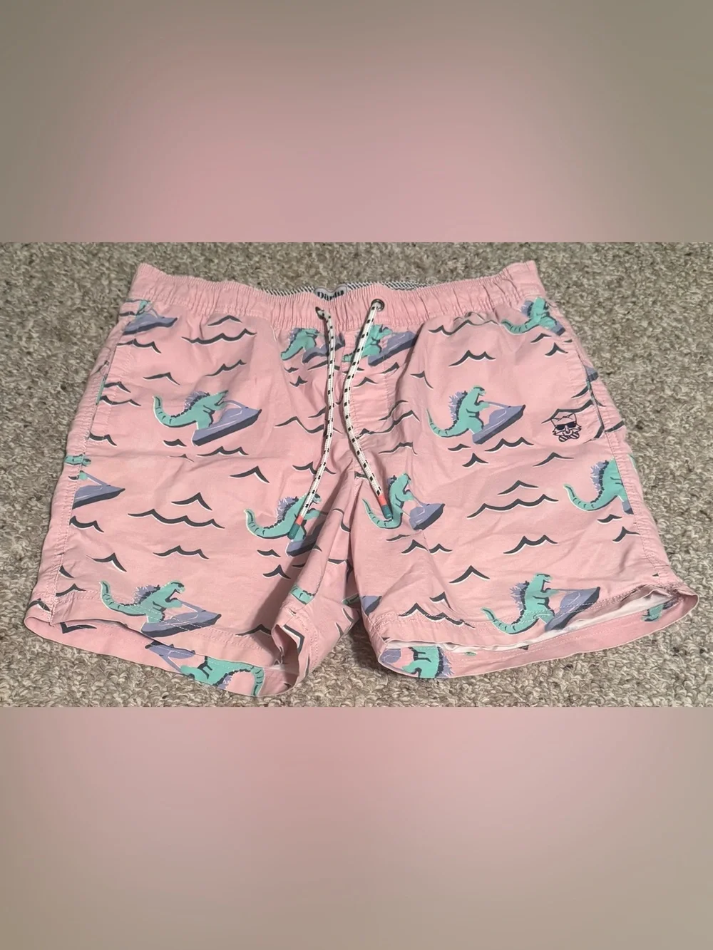 Party Pants Men's Dino Ripper board shorts